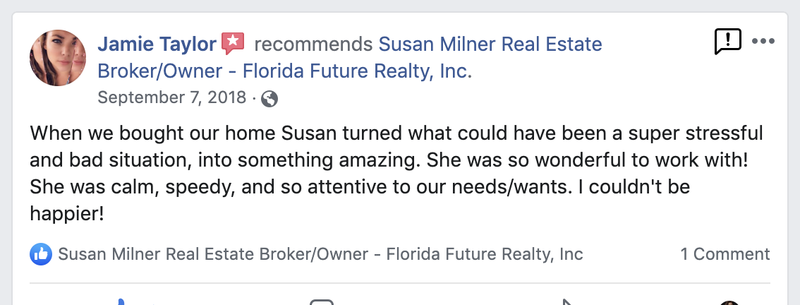 Happy buyer in Cape Coral