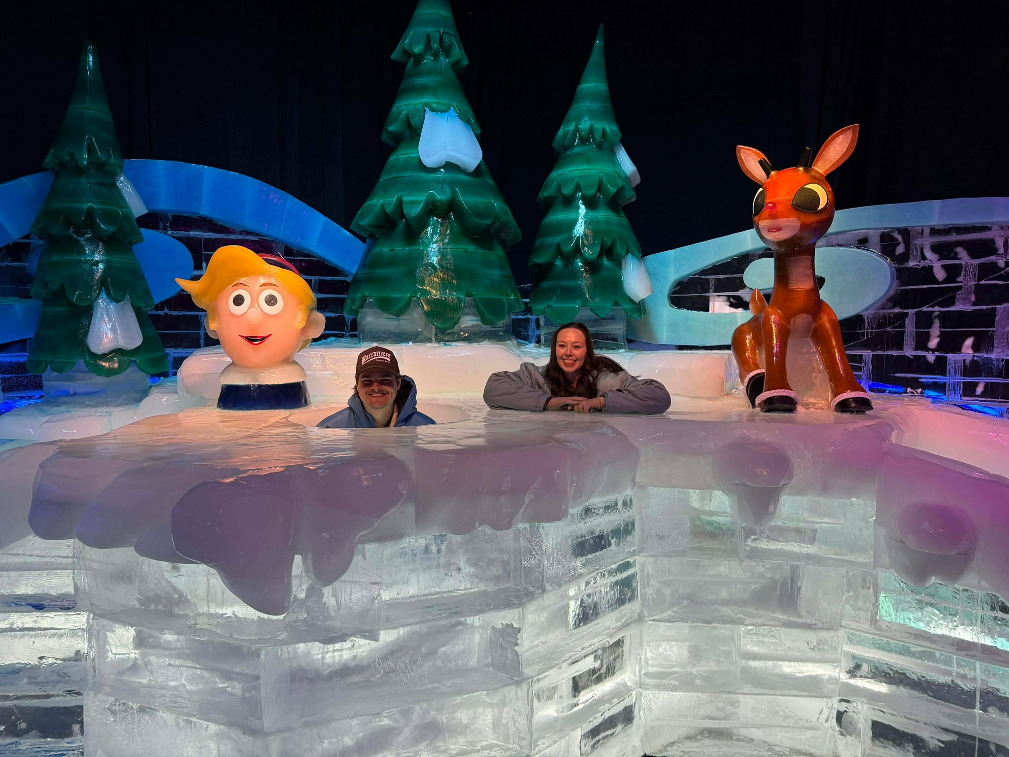 Brian Wilder's son and fiancee at ICE! Gaylord Palms Orlando