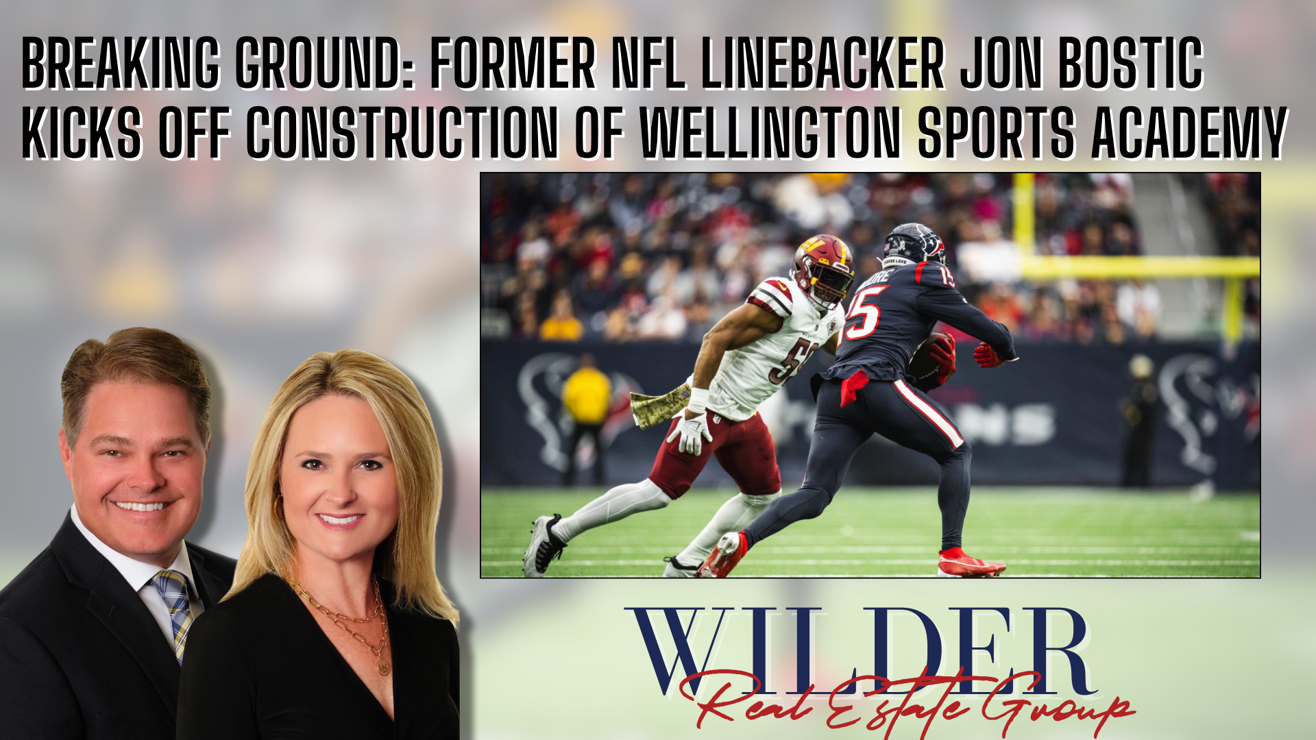 Wellington Sports Academy Jon Bostic Wellington Community Park South Shore Boulevard multi-sport training facility
