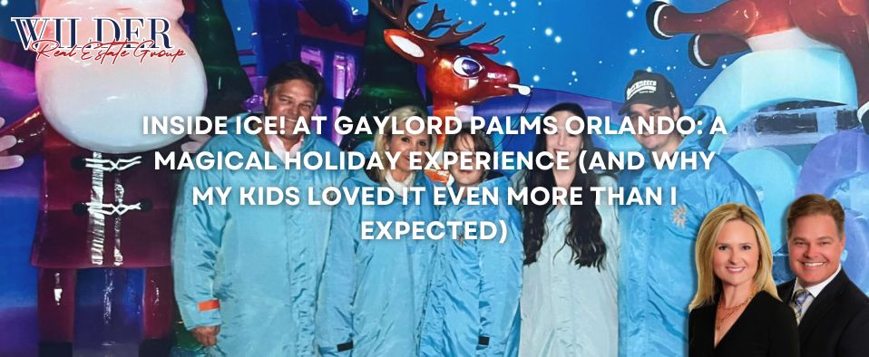 ICE! at Gaylord Palms Orlando &mdash; Wilder family holiday experience Wellington FL
