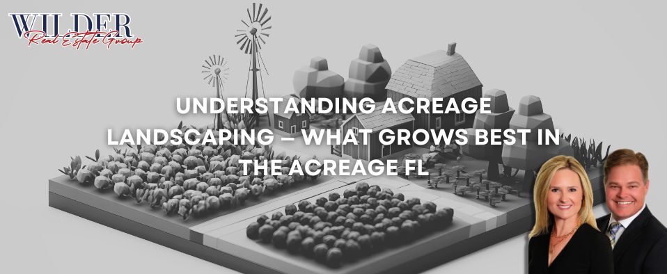 Acreage FL landscaping — what grows best, mango avocado palm trees, native plants, soil types buyer guide