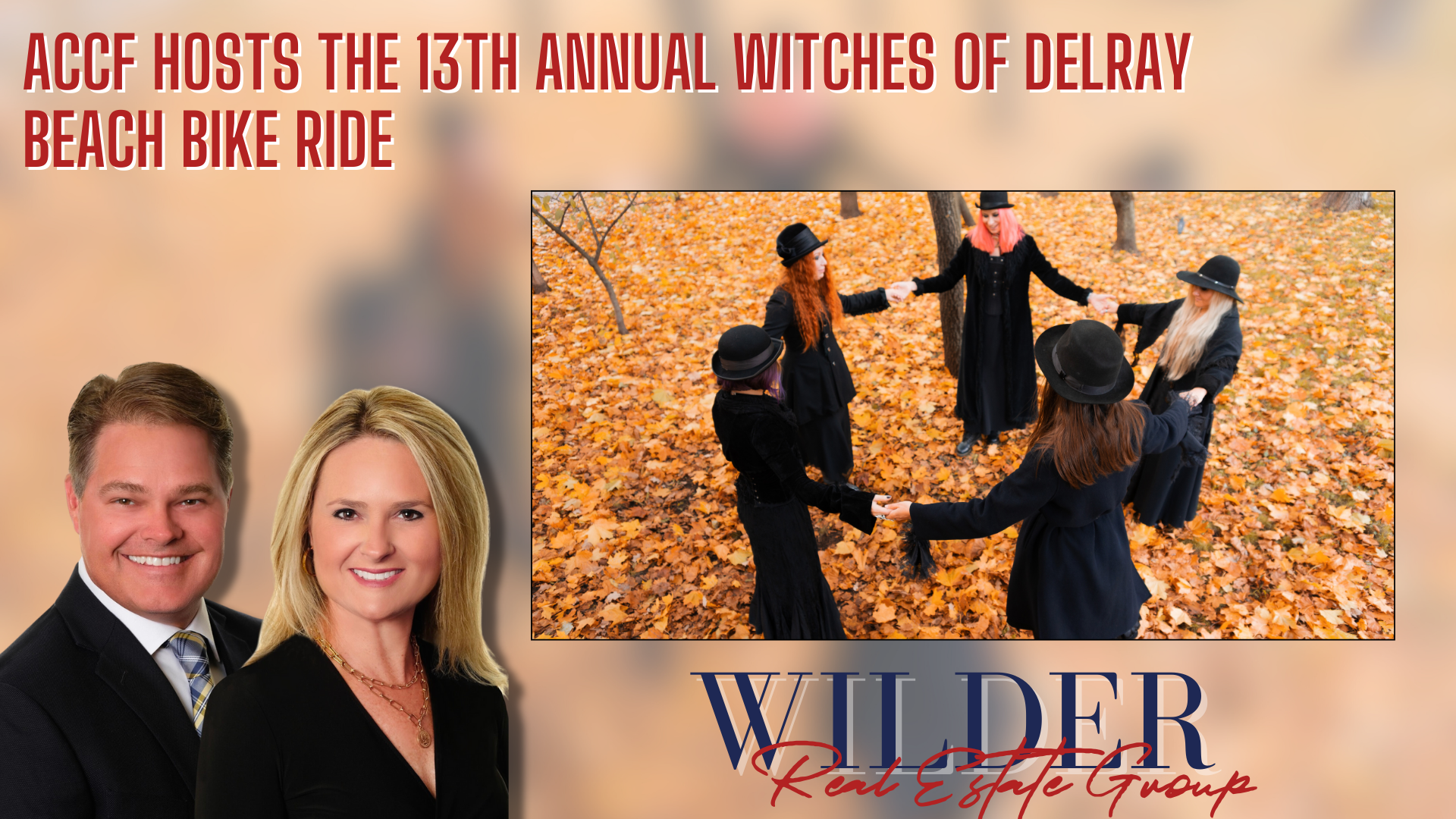 Witches of Delray Beach bike ride ACCF Halloween Atlantic Avenue Wellington FL community event
