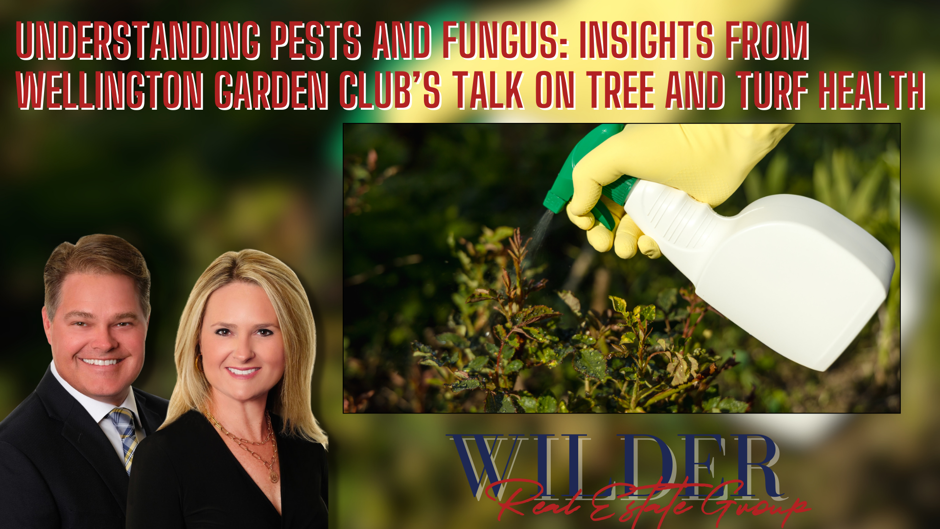 Wellington Garden Club pests fungus trees turf South Florida horticulture Mike Sands Village of Wellington