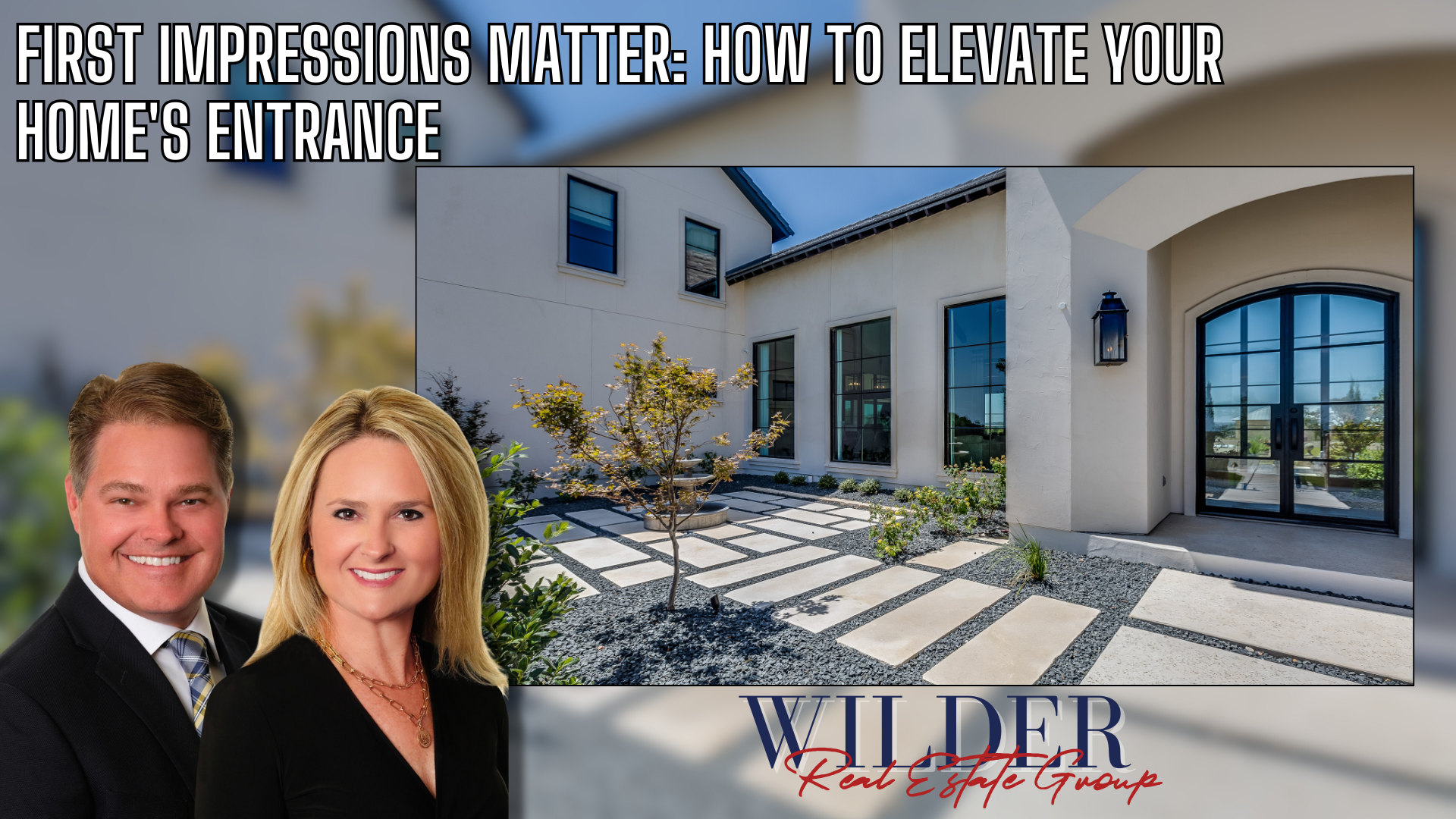 Curb appeal tips for Wellington and Palm Beach County homes &mdash; pre-listing entrance upgrades South Florida