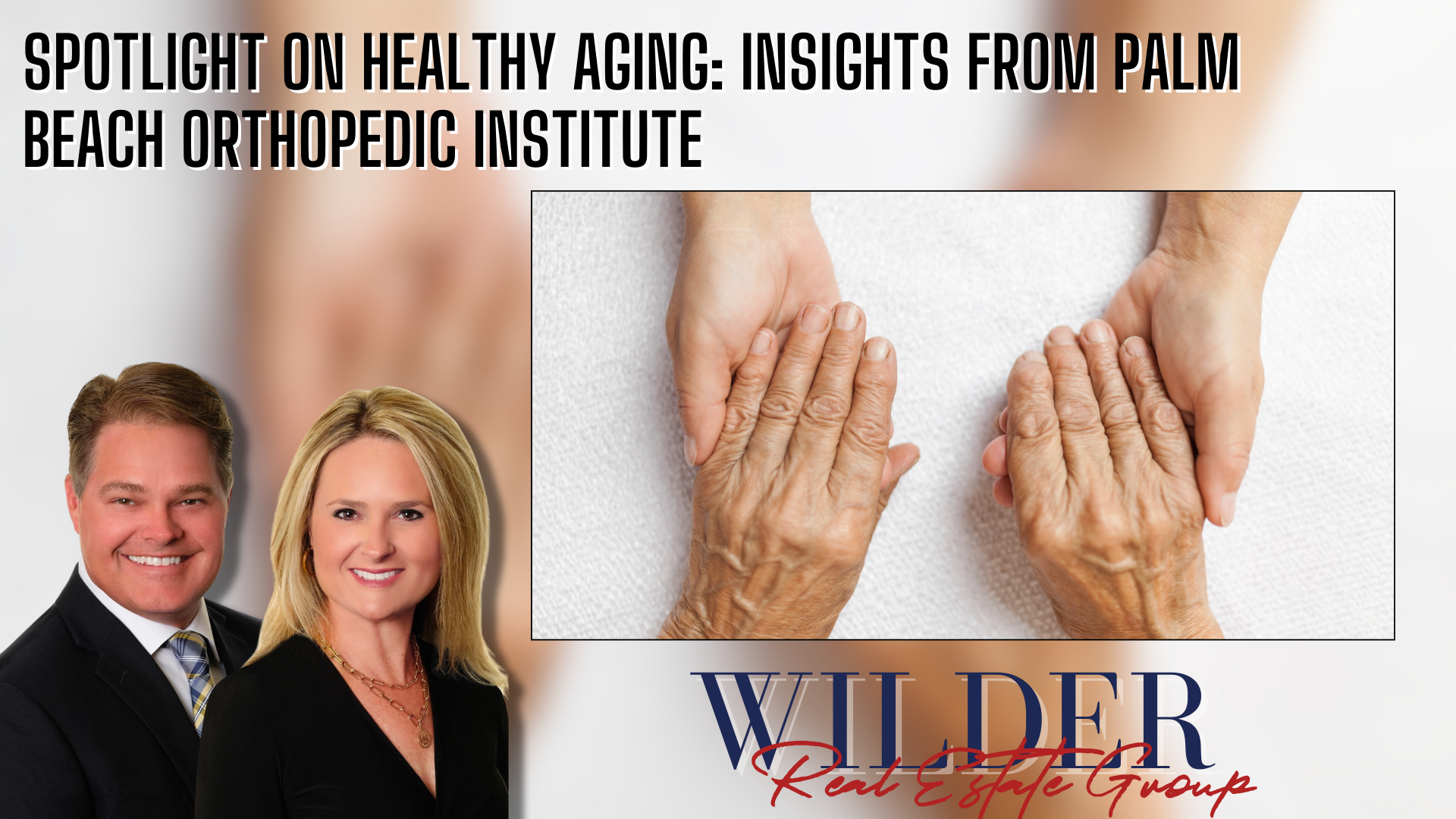 Healthy aging active lifestyle Wellington FL Palm Beach Orthopedic Institute Dr John Hinson injury prevention