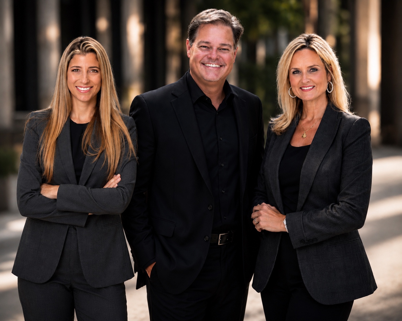 Lucy Lopez, Brian Wilder and Jennifer Wilder of the Wilder Real Estate Group