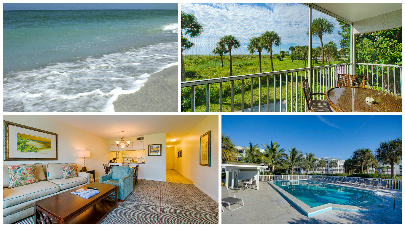 Available Als 2417 Beach Villas Captiva South Seas Resort 1 Bedroom Bathroom Direct Gulr Front Daily Al