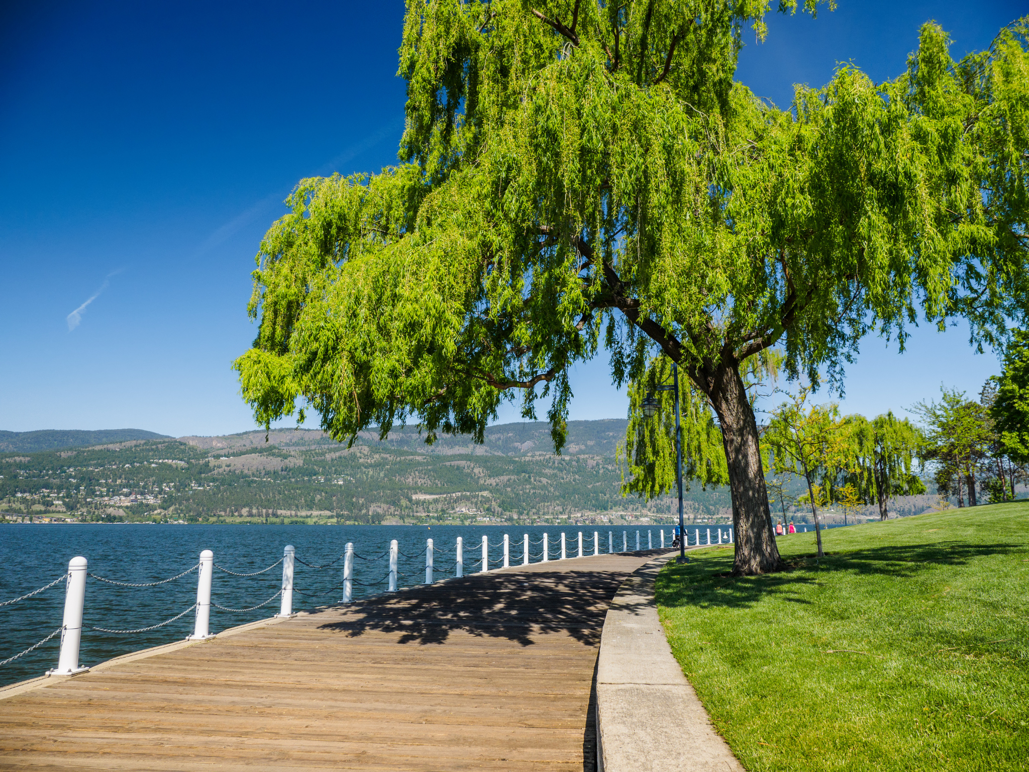 Kelowna Lakefront Boardwalk