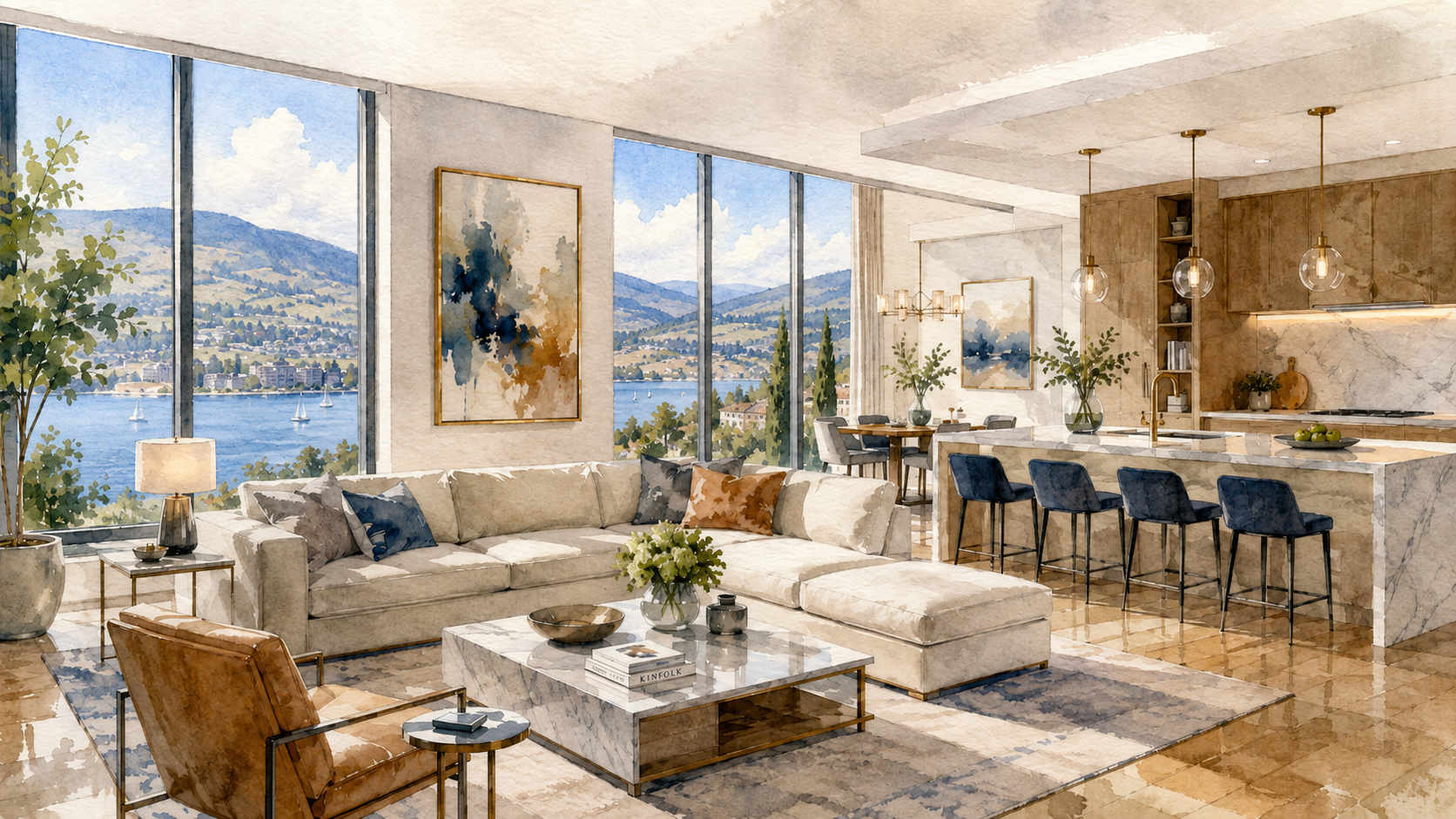 Kelowna Condo With A View Of Okanagan Lake
