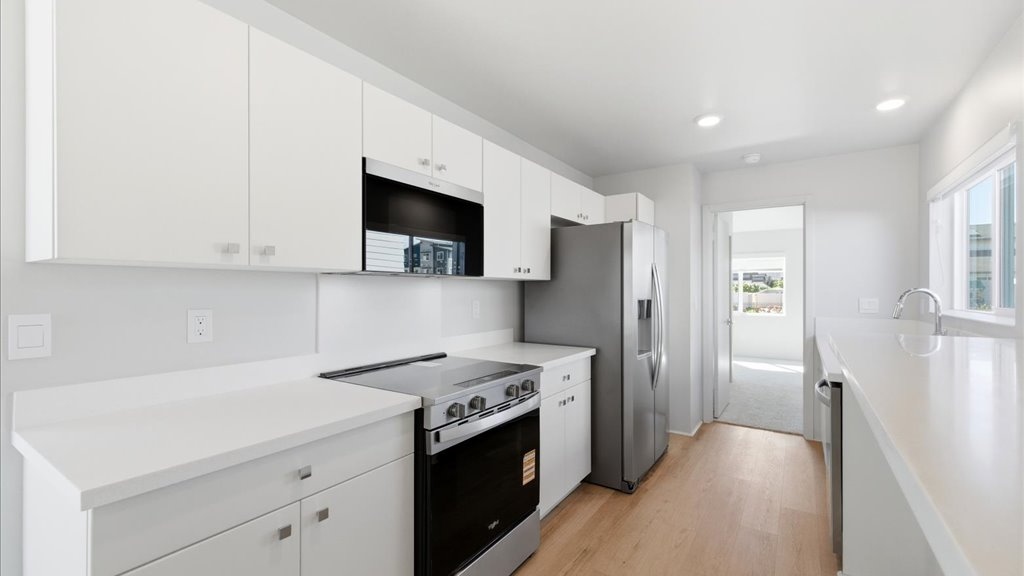 Kitchen with appliances