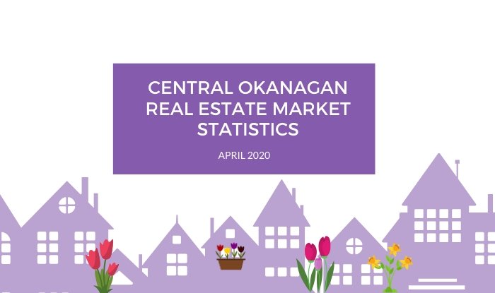 Central Okanagan Real Estate Market Statistics: April 2020